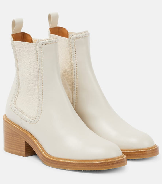 Chloe Mallo leather Chelsea boots