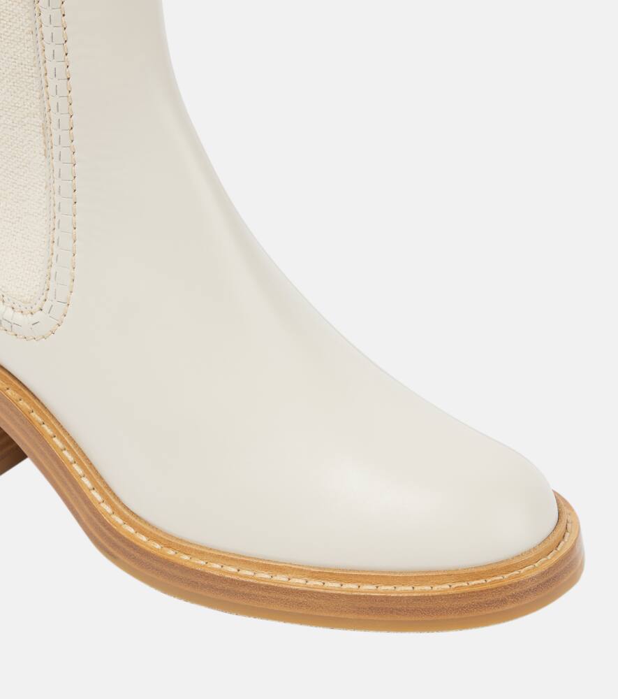 Chloe Mallo leather Chelsea boots