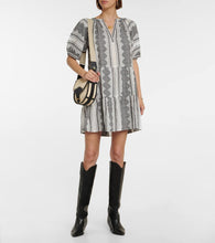 Velvet Sophie printed cotton dress