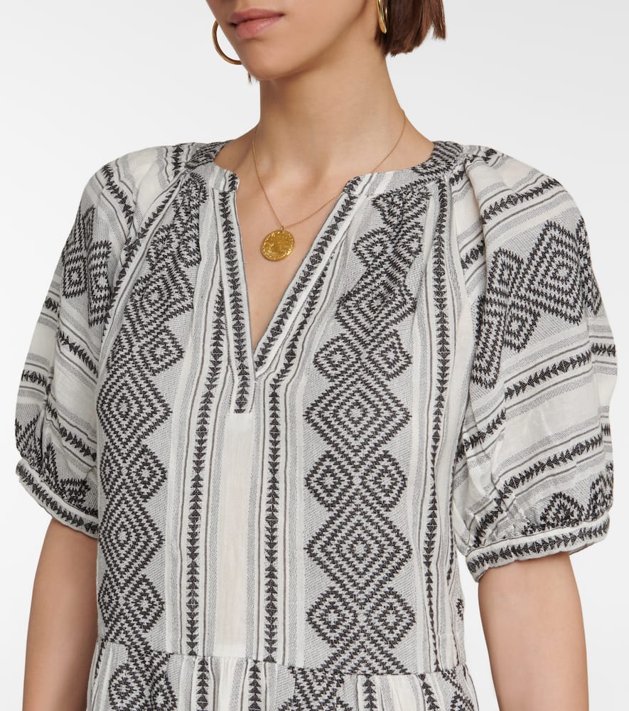 Velvet Sophie printed cotton dress