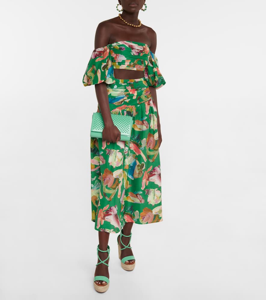 Christian Louboutin Paloma Small embellished leather clutch