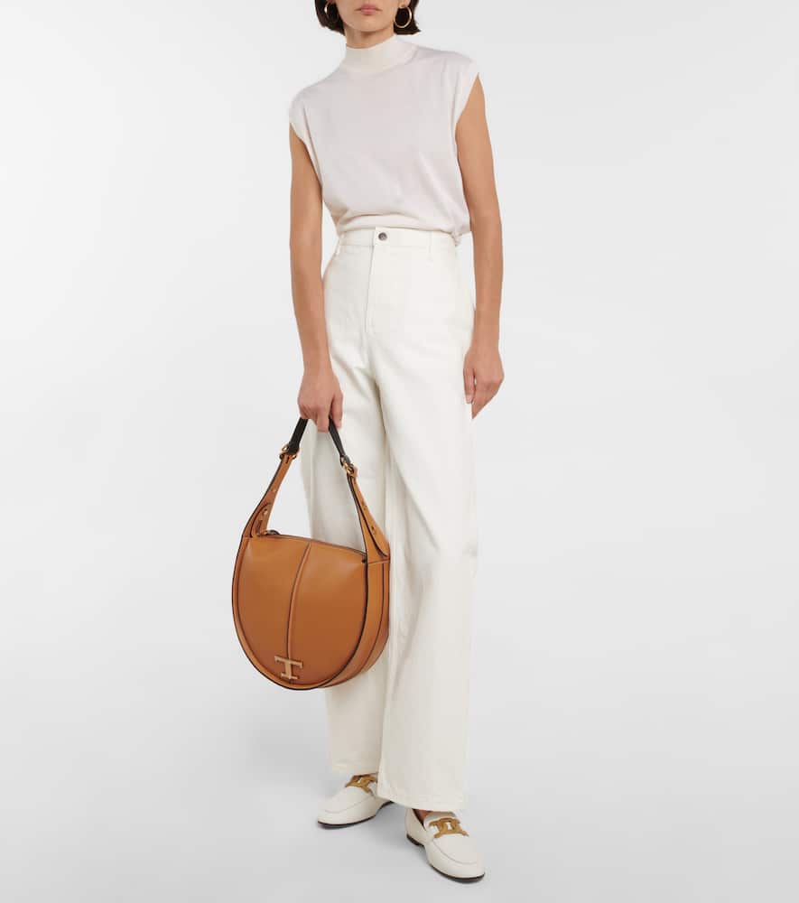Tod's Kate leather loafers