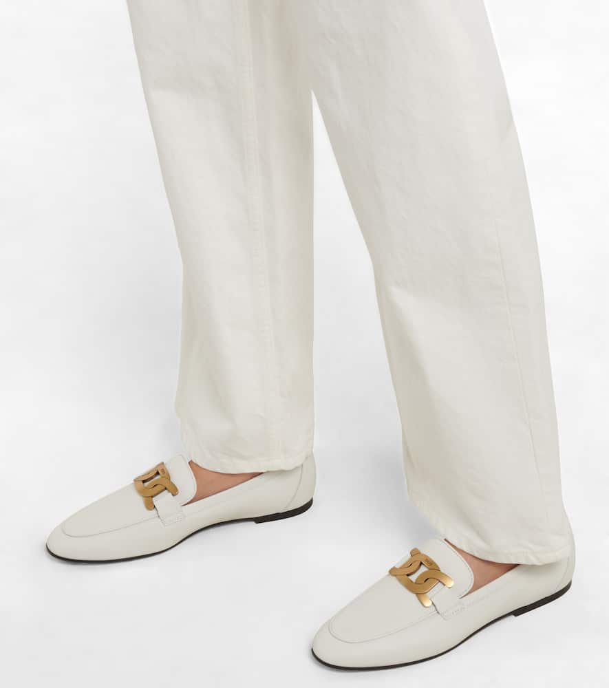 Tod's Kate leather loafers