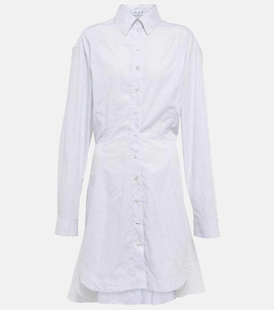 Alaia Cotton shirt dress. Alaia 棉质衬衫裙