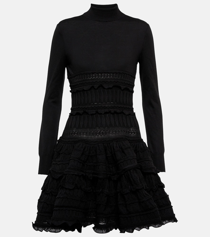 Alaia Crinoline wool minidress. Alaia Crinoline 羊毛迷你连衣裙