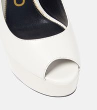 Tom Ford Padlock platform leather sandals