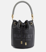 Marc Jacobs The Bucket leather bucket bag. Shop Marc Jacobs Top-Handle Bags for women now.