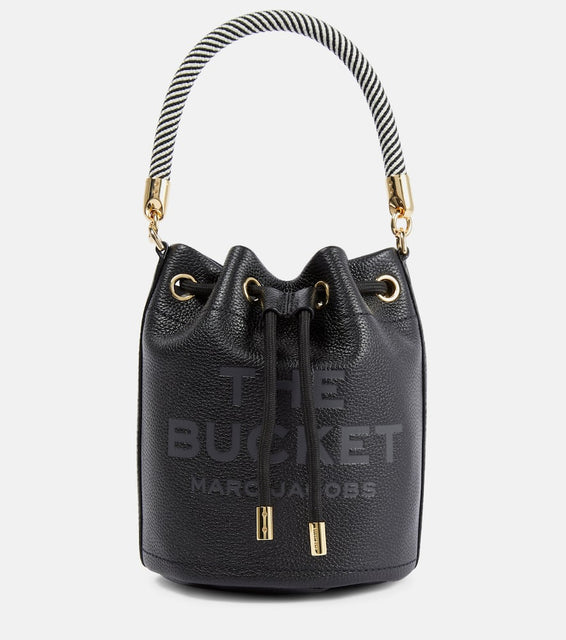 Marc Jacobs The Bucket leather bucket bag. Shop Marc Jacobs Top-Handle Bags for women now.