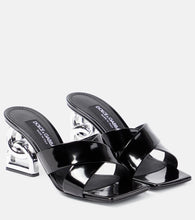 Dolce&Gabbana 3.5 logo leather high sandals