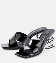 Dolce&Gabbana 3.5 logo leather high sandals