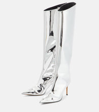 Alexandre Vauthier Alex 105 metallic knee-high boots
