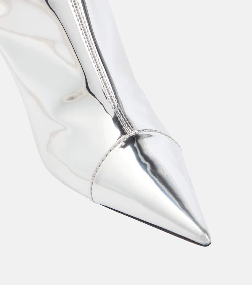 Alexandre Vauthier Alex 105 metallic knee-high boots