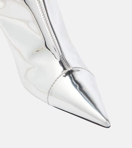 Alexandre Vauthier Alex 105 metallic knee-high boots