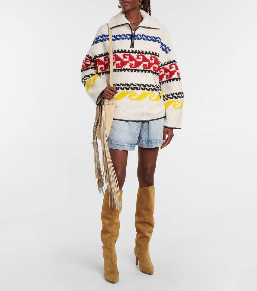 Isabel Marant Lispa suede knee-high boots