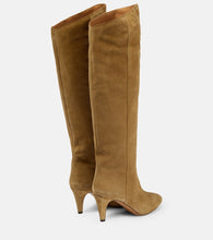 Isabel Marant Lispa suede knee-high boots