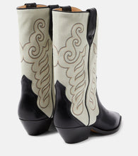 Isabel Marant Duerto leather cowboy boots