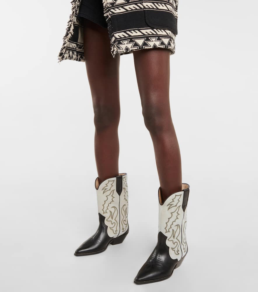 Isabel Marant Duerto leather cowboy boots