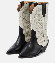 Isabel Marant Duerto leather cowboy boots