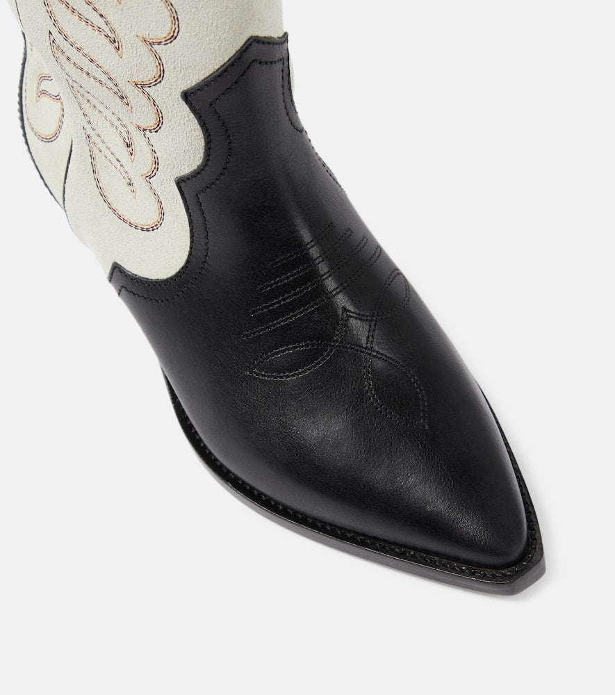 Isabel Marant Duerto leather cowboy boots