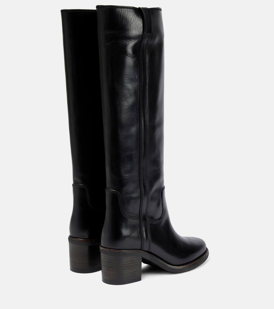 Isabel Marant Seenia leather knee-high boots