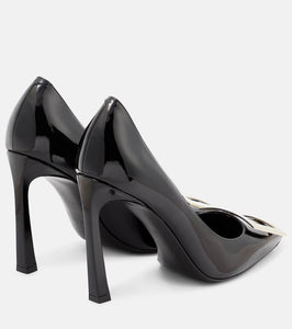 Roger Vivier Belle Vivier Trompette 100 leather pumps