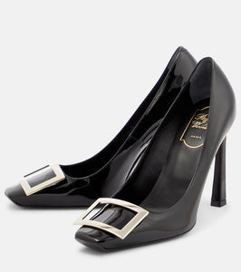 Roger Vivier Belle Vivier Trompette 100 leather pumps