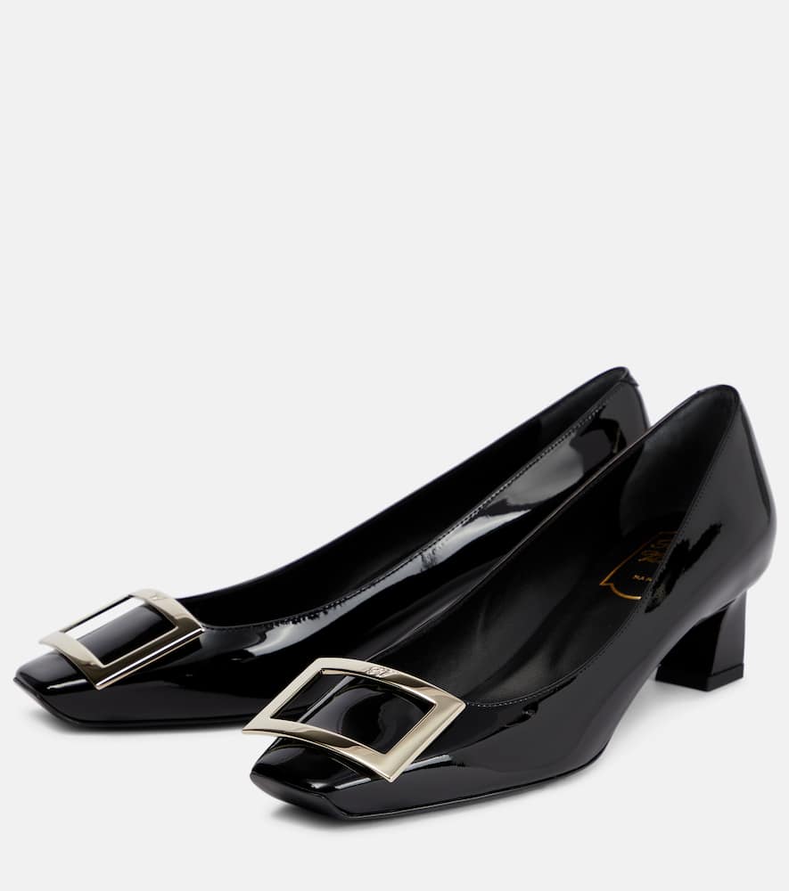 Roger Vivier Trompette 45 patent leather pumps