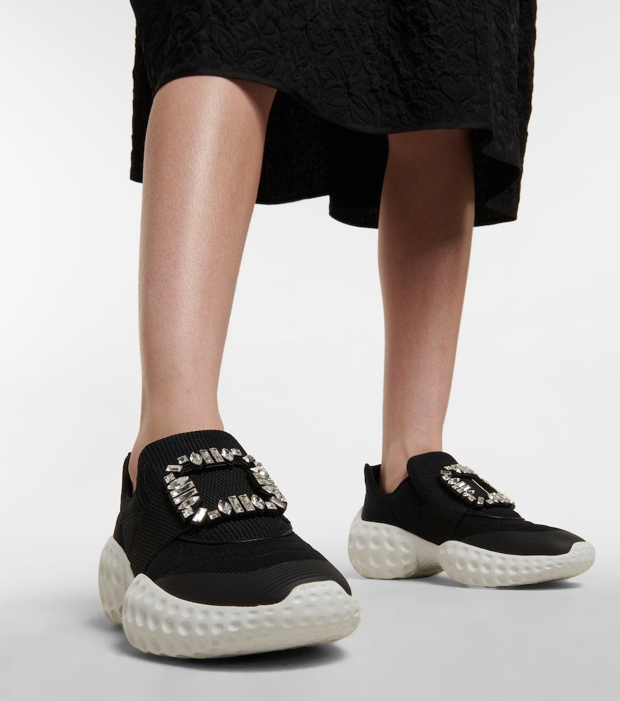 Roger Vivier Viv' Run embellished sneakers