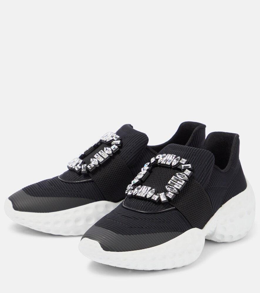 Roger Vivier Viv' Run embellished sneakers