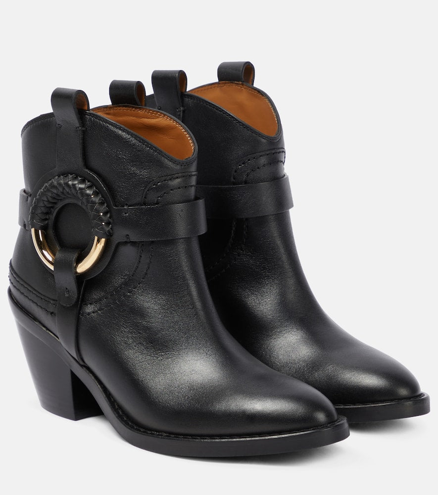 See By Chloe Hana leather cowboy boots