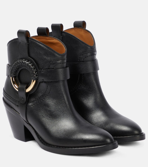 See By Chloe Hana leather cowboy boots