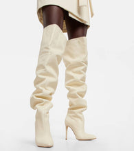 Paris Texas Leather over-the-knee boots