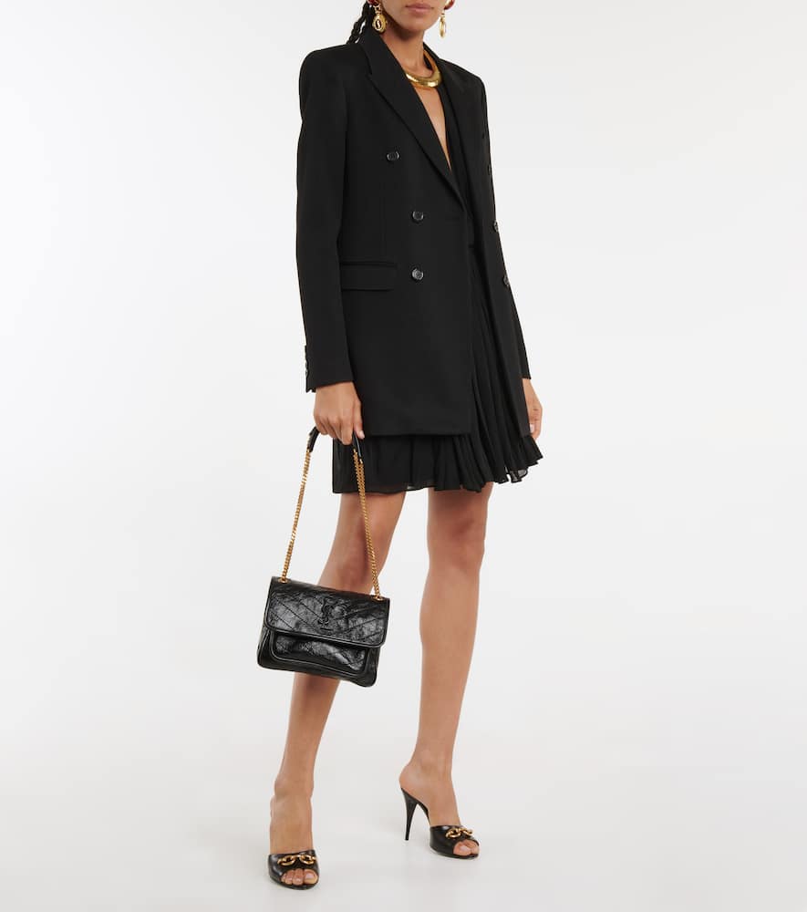 Saint Laurent Niki Baby leather shoulder bag