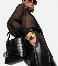 Saint Laurent Toy Shopping N/S leather tote bag