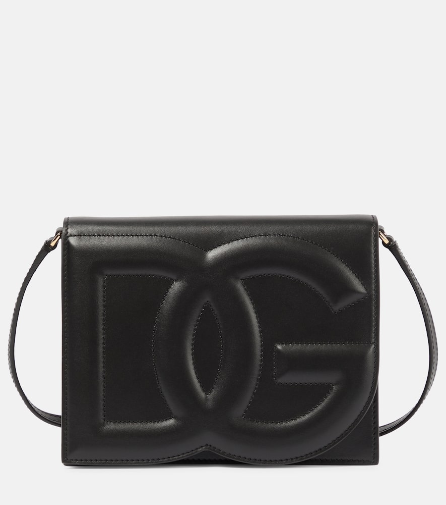 Dolce&Gabbana DG leather shoulder bag. Shop Dolce&Gabbana Shoulder Bags for women now.