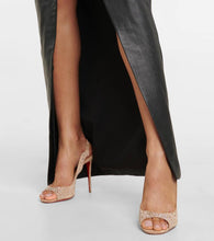 Christian Louboutin Nudes Degrachick suede sandals