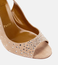 Christian Louboutin Nudes Degrachick suede sandals