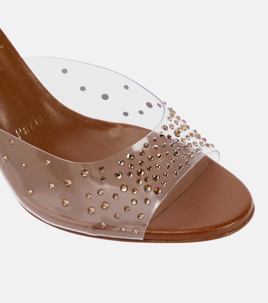 Christian Louboutin Nudes Degramule embellished mules