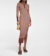Jacquemus La Robe Zucca cotton-blend midi dress