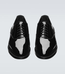 Saint Laurent Adrien patent leather Derby shoes