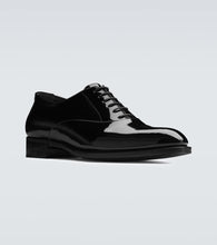 Saint Laurent Adrien patent leather Derby shoes