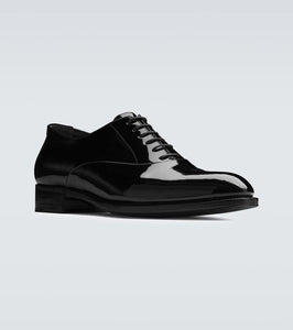 Saint Laurent Adrien patent leather Derby shoes