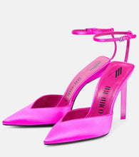 The Attico Perine 105 satin pumps