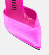 The Attico Perine 105 satin pumps