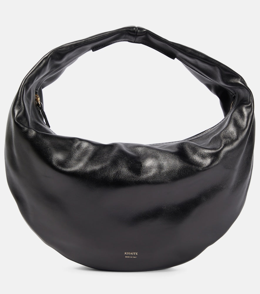 Khaite Olivia Medium leather shoulder bag - Khaite Olivia 中号皮革单肩包