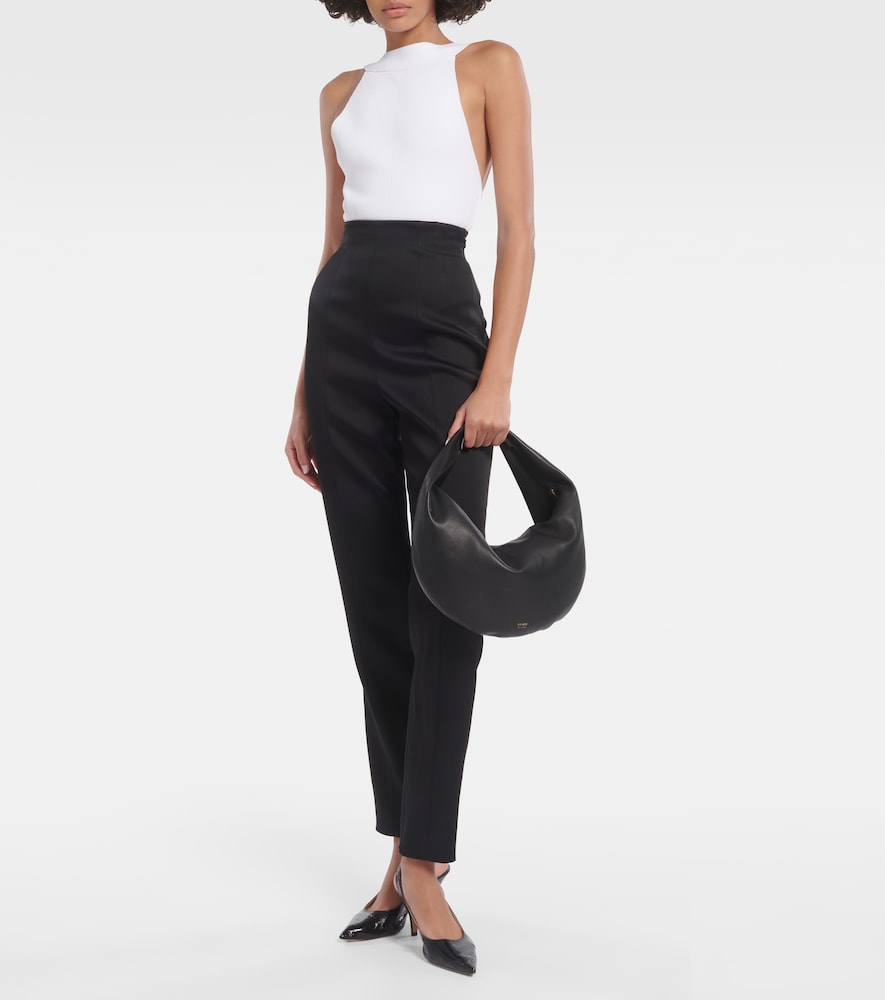 Khaite Olivia Medium leather shoulder bag