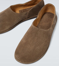 The Row Canal suede flats