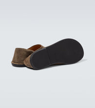 The Row Canal suede flats