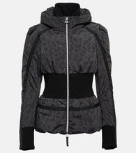 Jet Set Raffaella leopard-print ski jacket - Jet Set Raffaella 豹纹滑雪服