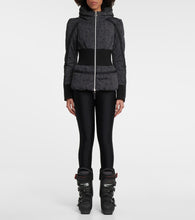 Jet Set Raffaella leopard-print ski jacket